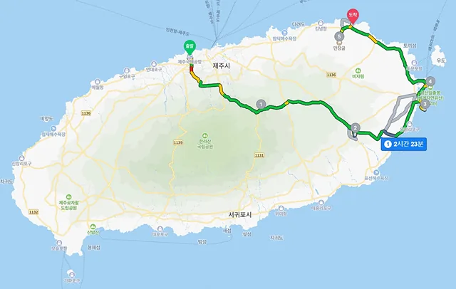 제주 동부 여행 풍경